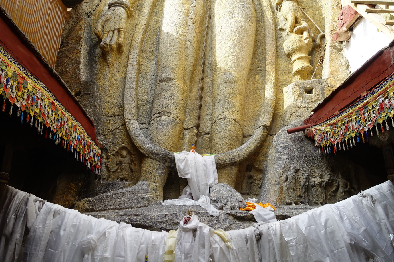 喀什米爾-穆勒別克寺 Mulbekh Temple